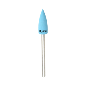 Silikon Polierbit blau | Spitz Ø10,5mm | #800 Grit | Glanzpolierer